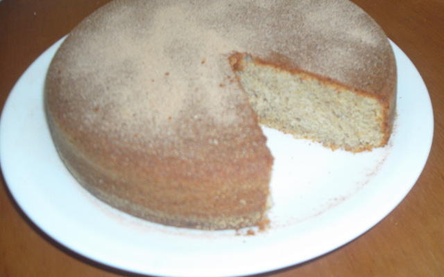 Bolo de banana fofinho