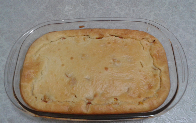 Torta de Frango de Microondas