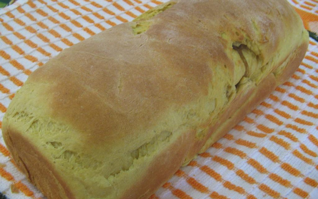 Pão de curry com cebolas