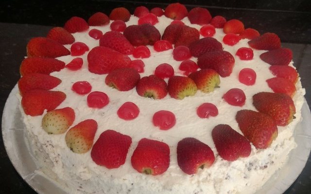 Bolo de aniversário sem lactose