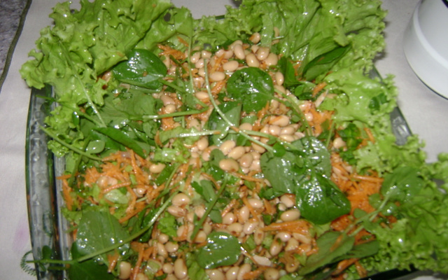 Salada de soja