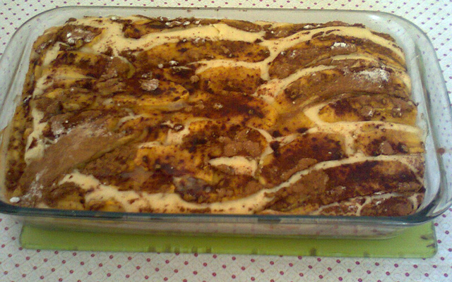 Torta de banana fácil