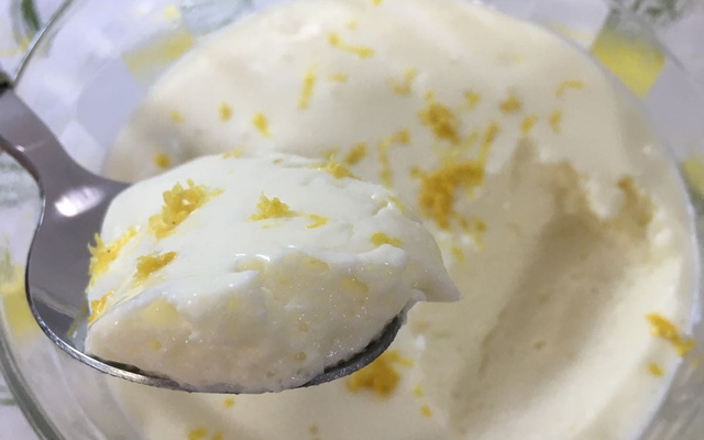 Flan de limão siciliano