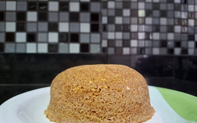 Bolo Proteico Express de Microondas