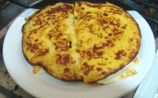 Massa para cachapa (panqueca venezuelana)