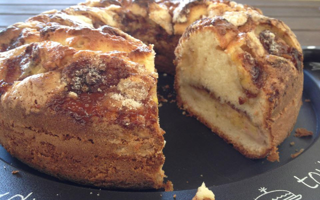 Cuca de banana da Lorena