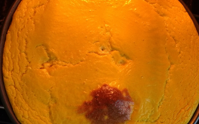 Suflê de abóbora japonesa (moranga)