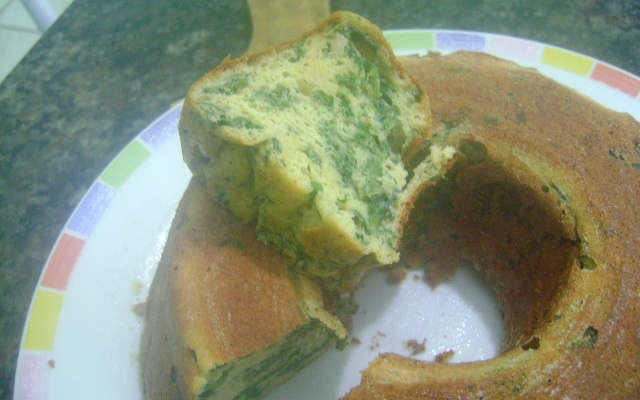 Souflé de espinafre