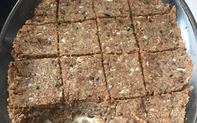 Quibe assado de batata (vegetariano)