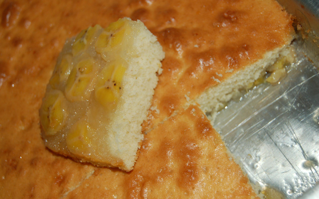 Bolo de Banana Caramelada