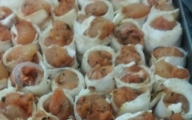 Medalhão de frango prático