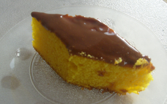 Bolo de cenoura cozida