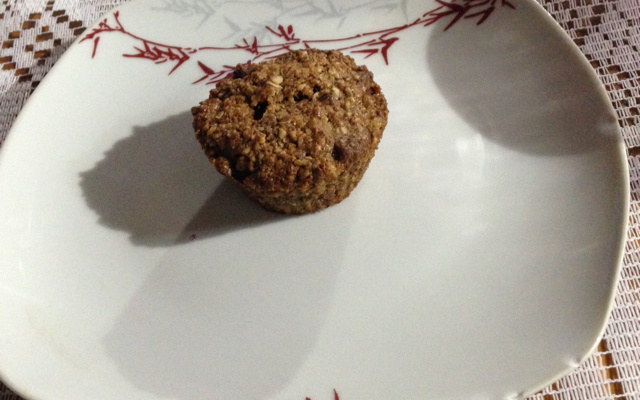 Cookies de aveia com chocolate