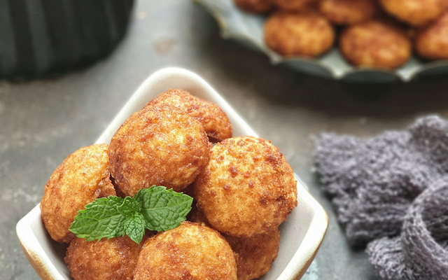 Bolinho de Batata com Philadelphia