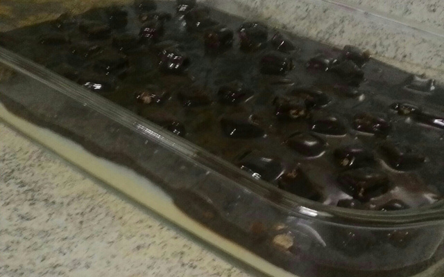 Sobremesa em camadas