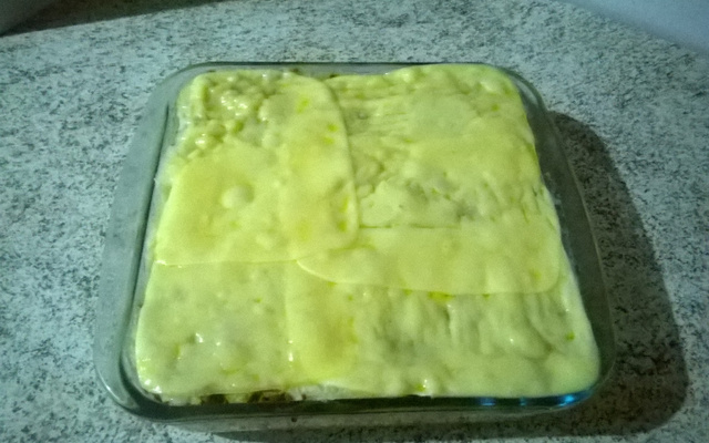 Escondidinho de carne moída