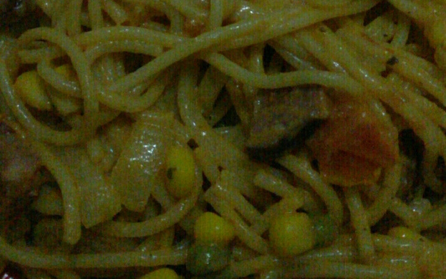 Macarrão com tudo dentro