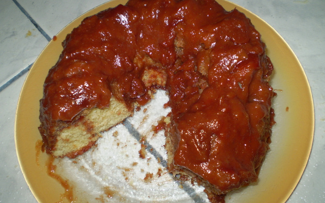 Bolo mágico de goiabada