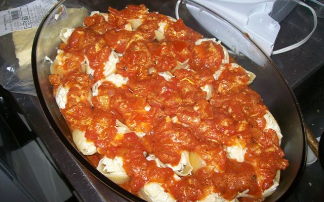 Conchilione recheado