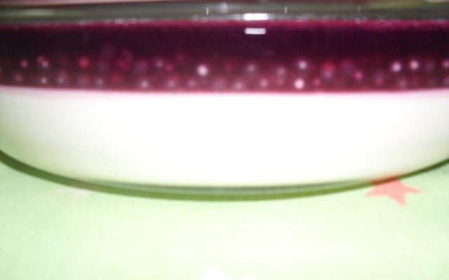 Sagu com creme maravilhoso