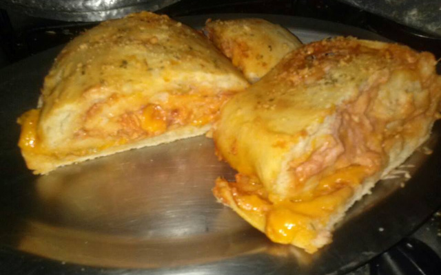 Pão enrolado e recheado fácil