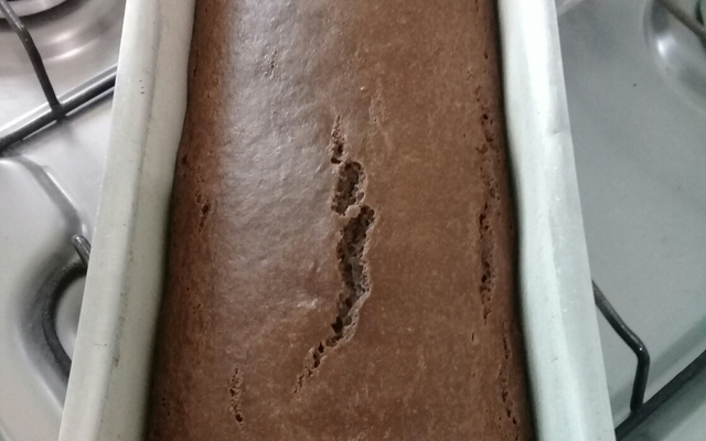 Bolo cacau vegetariano