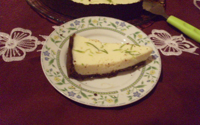 Torta mousse de limão