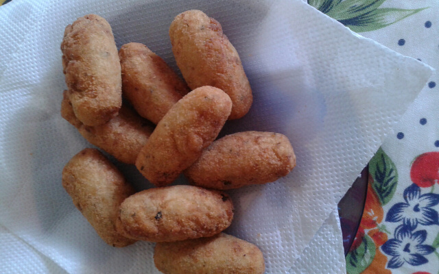 Croquete de chuchu
