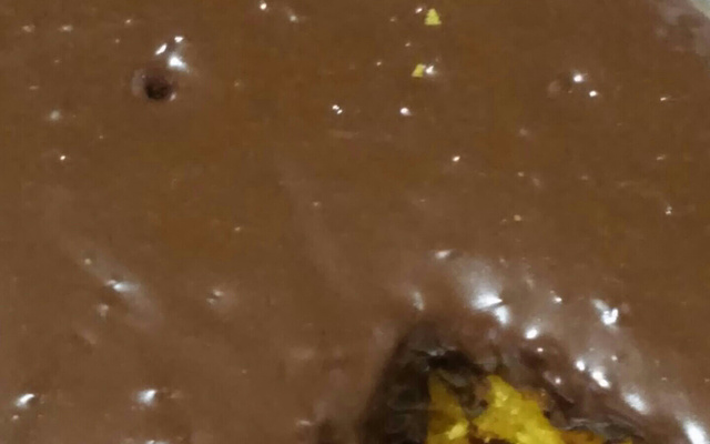 Cobertura de chocolate para bolo