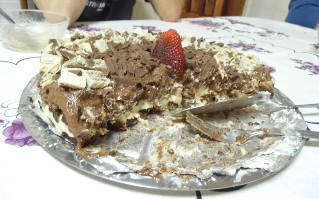 Torta de Waffer ou Bis