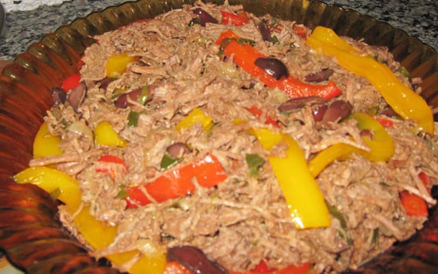 Lagarto desfiado Mau