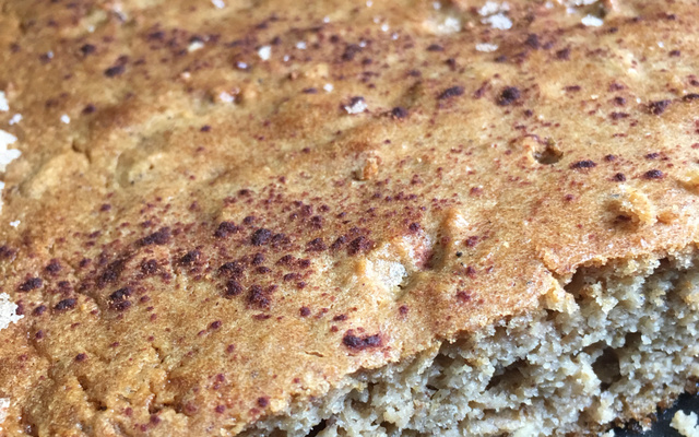 Bolo de banana e maçã