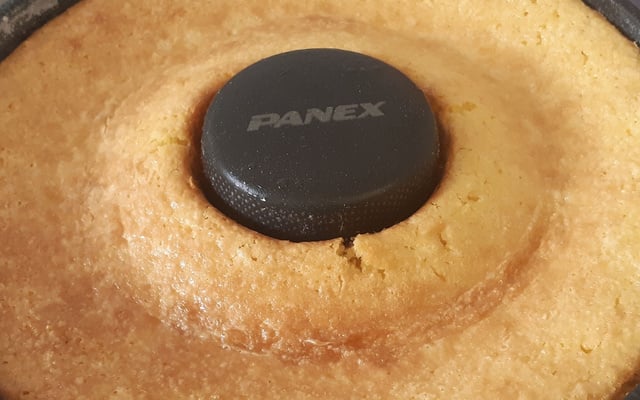 Bolo de milho com milharina