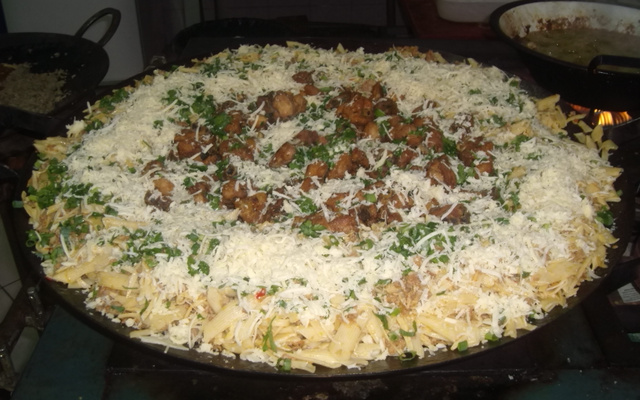 Macarronada no arado