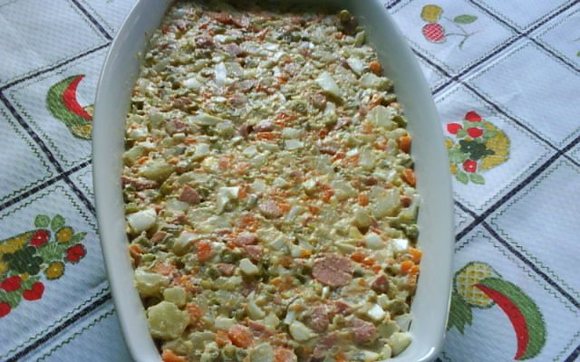 Salada fria (maionese)