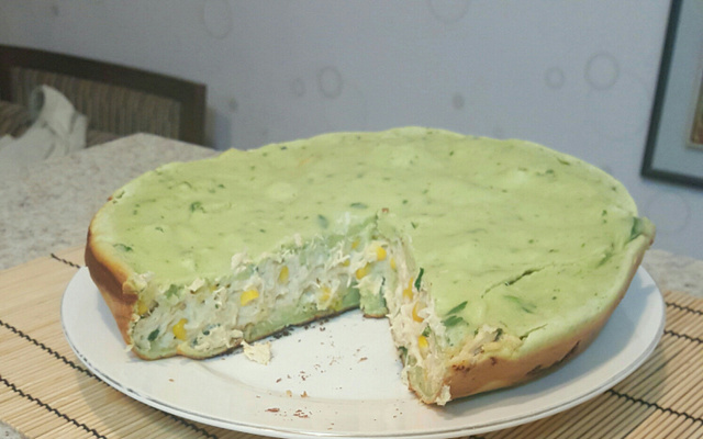 Torta de liquidificador na frigideira
