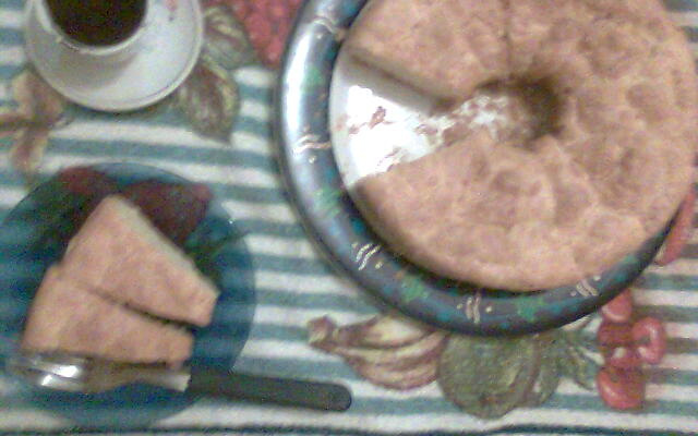 Bolo de pão de queijo