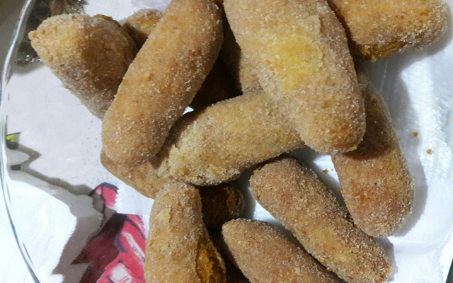 Croquete de carne moida sem batata