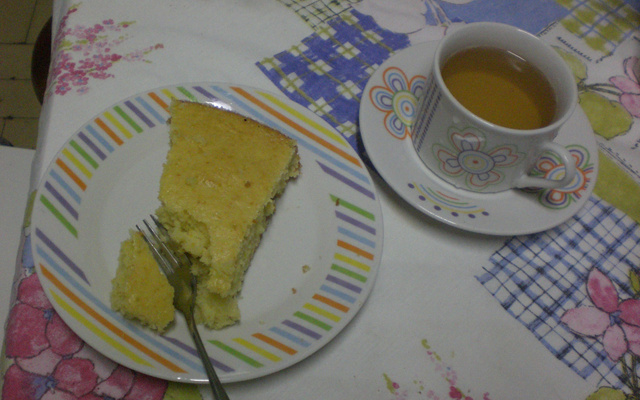 Bolo rápido de laranja