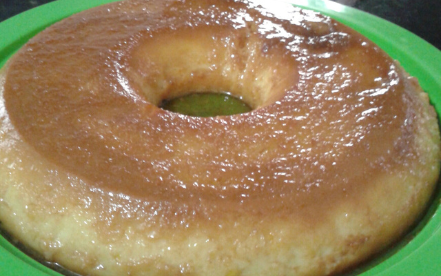 Pudim de milho verde