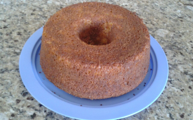 Bolo de milho de liquidificador