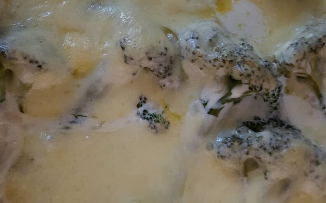 Brócolis gratinado