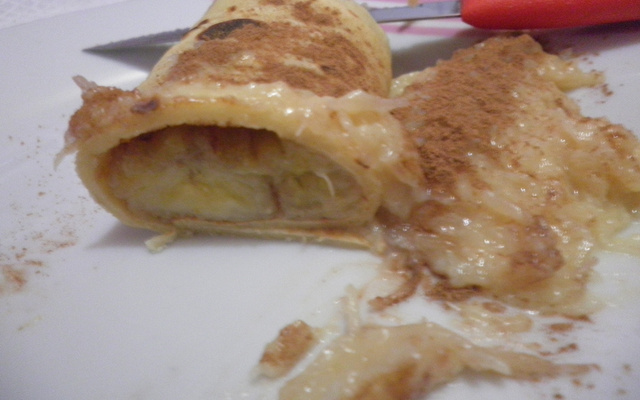 Panqueca de banana da Bia