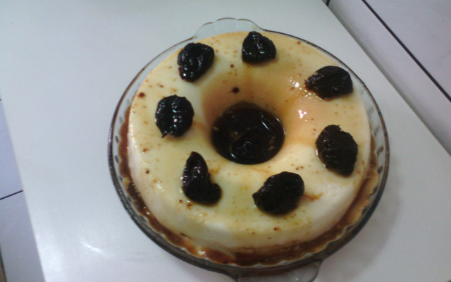 Pudim de geladeira sabor coco