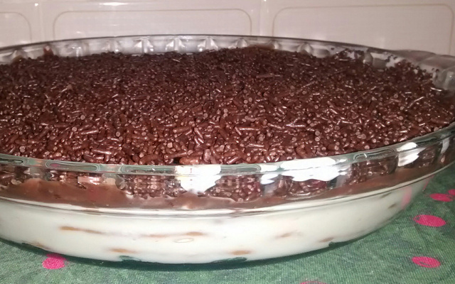 Pavê de Bolacha Maisena