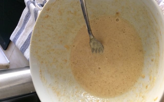 Panqueca de Tapioca de Banana