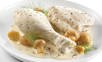 Frango ao Creme de Champignon