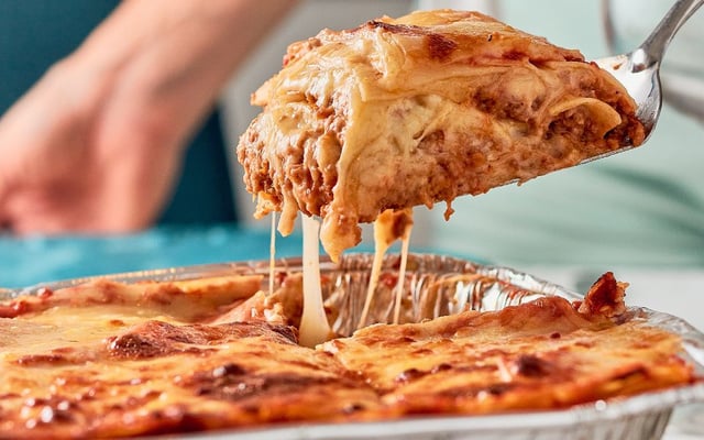 Lasanha de carne moída