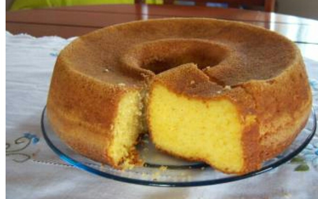 Bolo de milharina perfeito