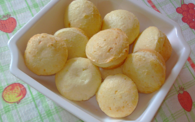 Pão de queijo de liquidificador